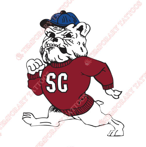 South Carolina State Bulldogs Customize Temporary Tattoos Stickers NO.6201